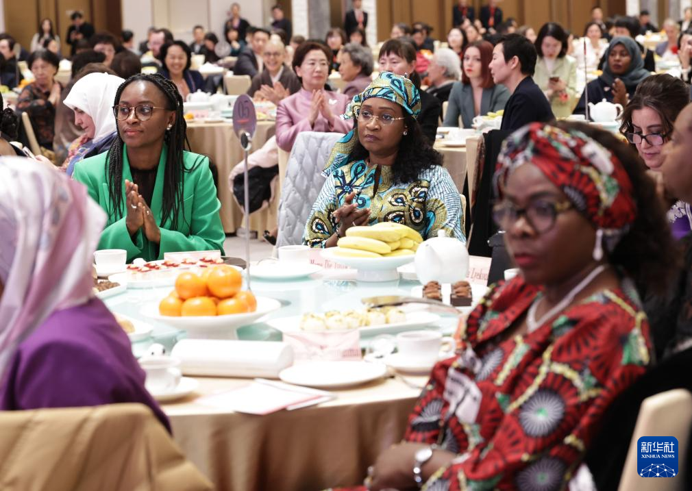 纪念“三八”国际妇女节中外妇女招待会在京举行