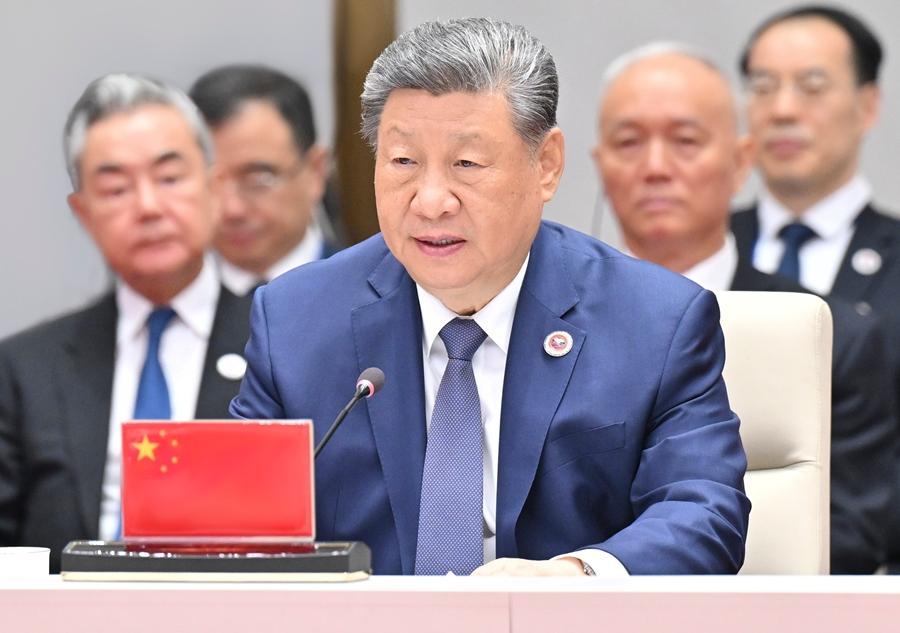 习近平出席上海合作组织成员国元首理事会第二十六次会议并发表重要讲话