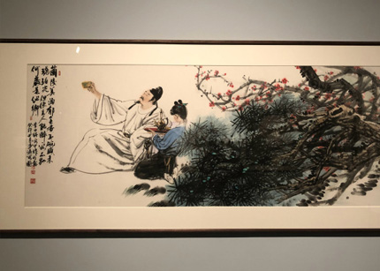 “探索者”上海美术学院中国画系教师作品展在程十发艺术馆开展