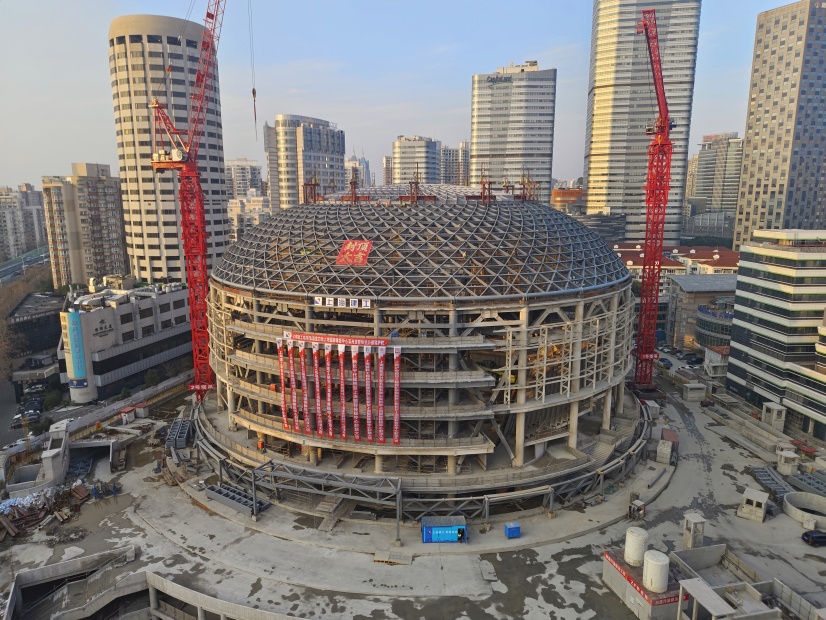 上海国际体操中心整体改造项目取得关键进展